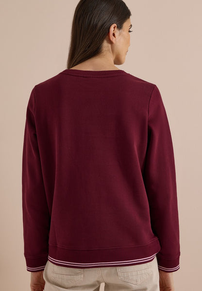 TOS Sweatshirt with Embroidery