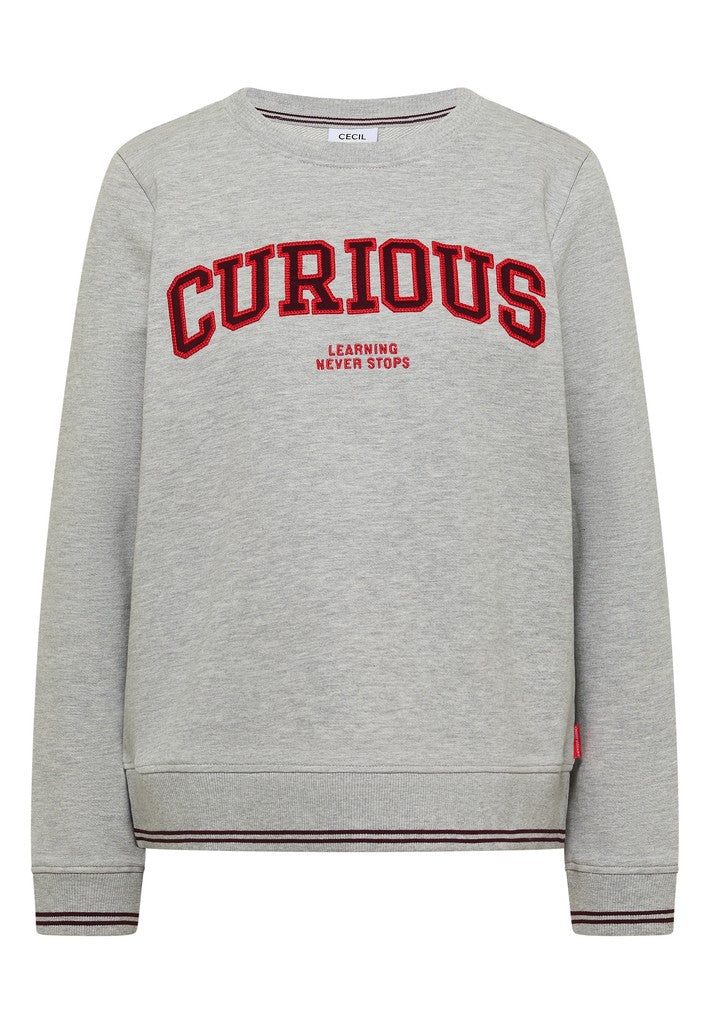 TOS Sweatshirt with Embroidery