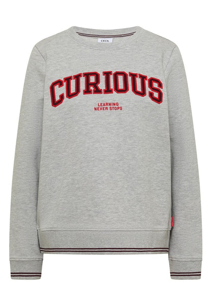 TOS Sweatshirt with Embroidery