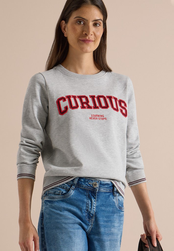 TOS Sweatshirt with Embroidery