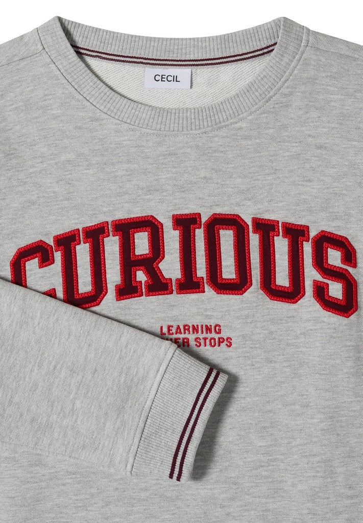 TOS Sweatshirt with Embroidery