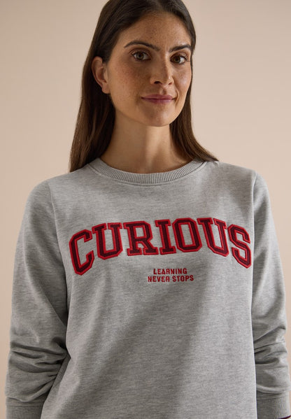 TOS Sweatshirt with Embroidery