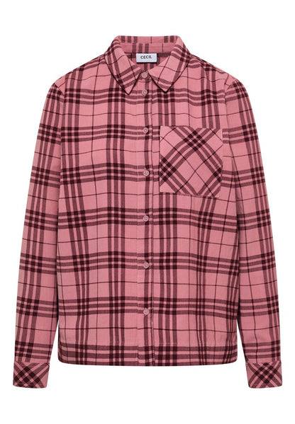 TOS Check Corduroy Blouse