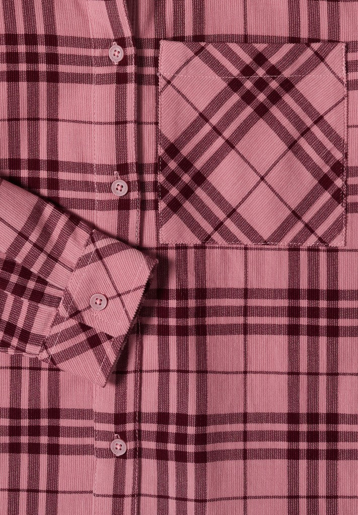 TOS Check Corduroy Blouse