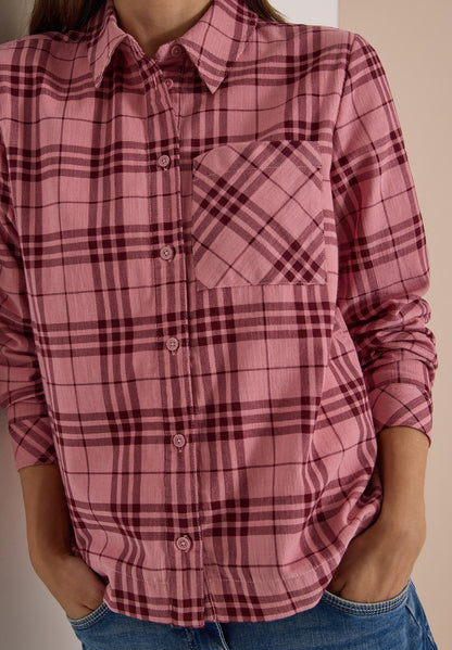 TOS Check Corduroy Blouse