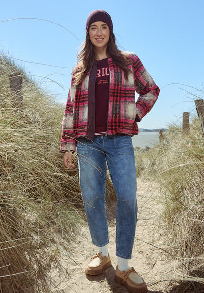 Check Matmix Teddy Blouson