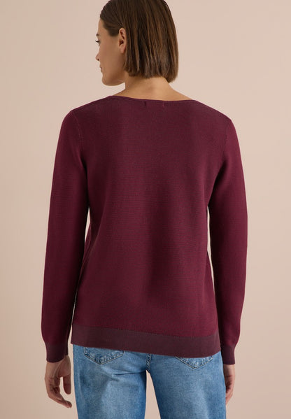 NOS 2-Tone V-Neck