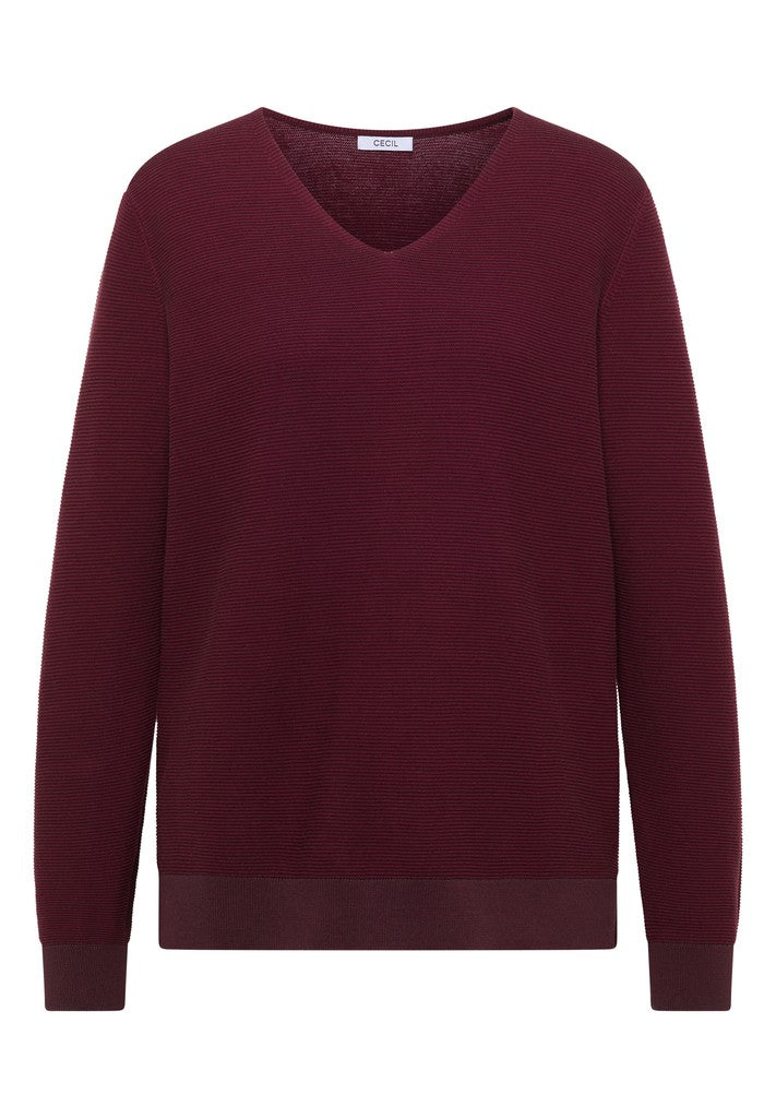 NOS 2-Tone V-Neck