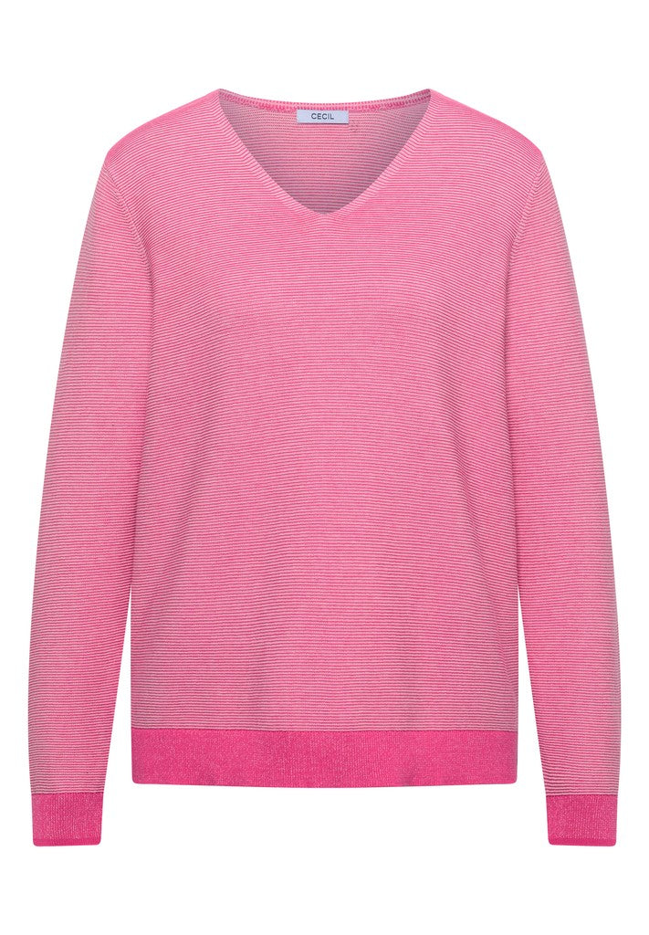 NOS 2-Tone V-Neck