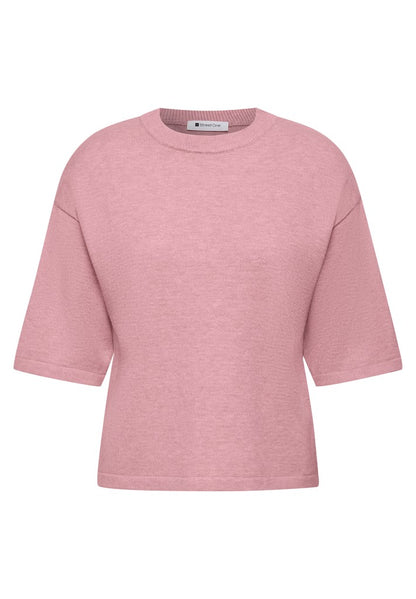 LTD_QR_3/4 sleeve basic sweate