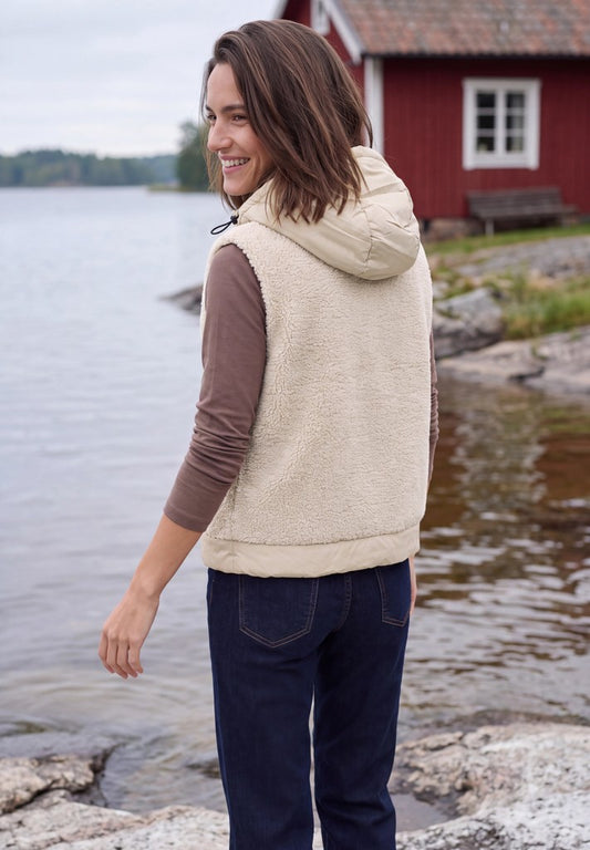 Reversible Teddy Vest