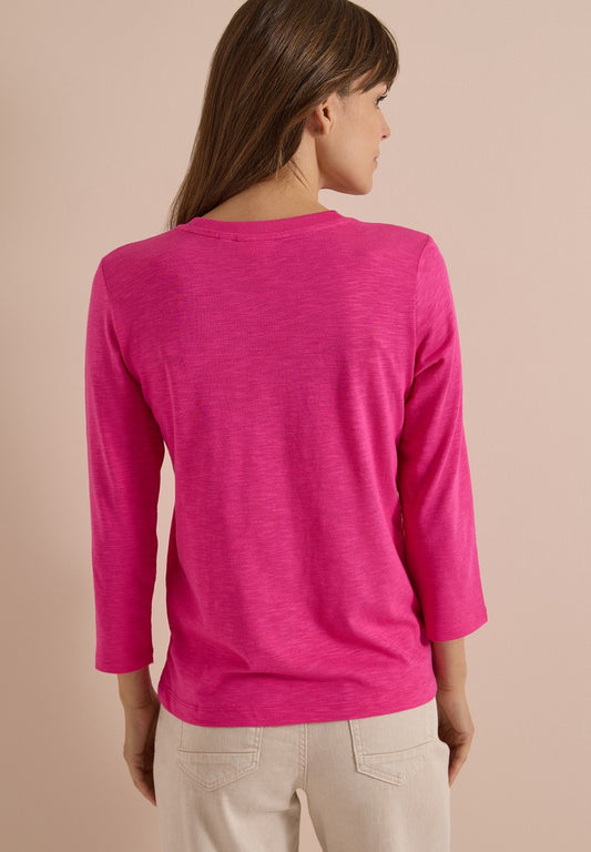 Rib V-Neck Shirt
