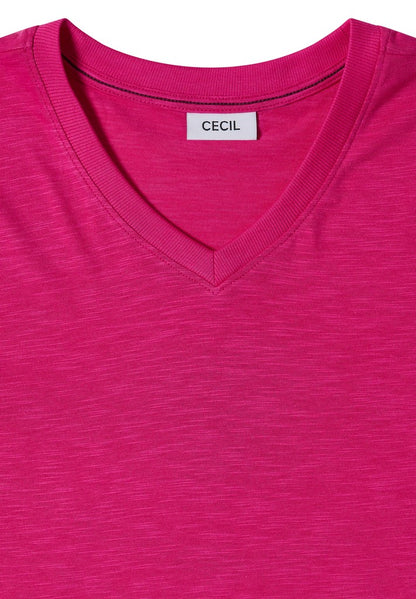 Rib V-Neck Shirt