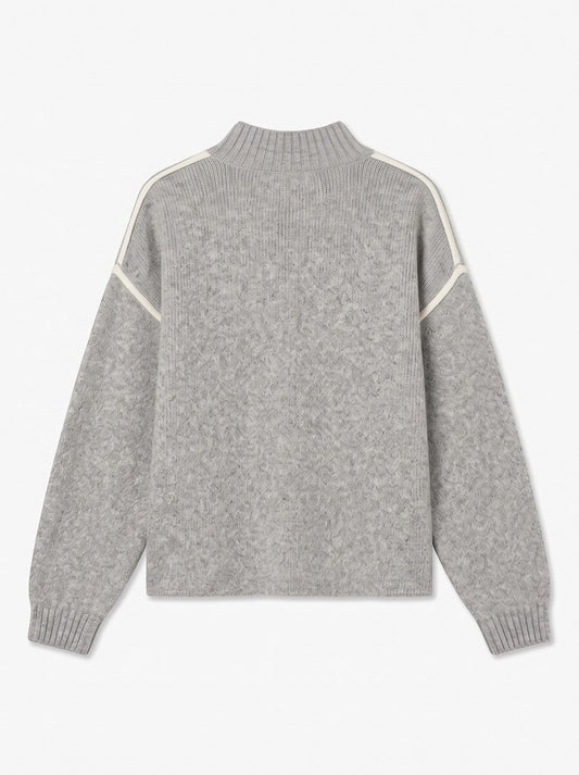 VMBOOM LS HIGHNECK PIPING PULLOVER
