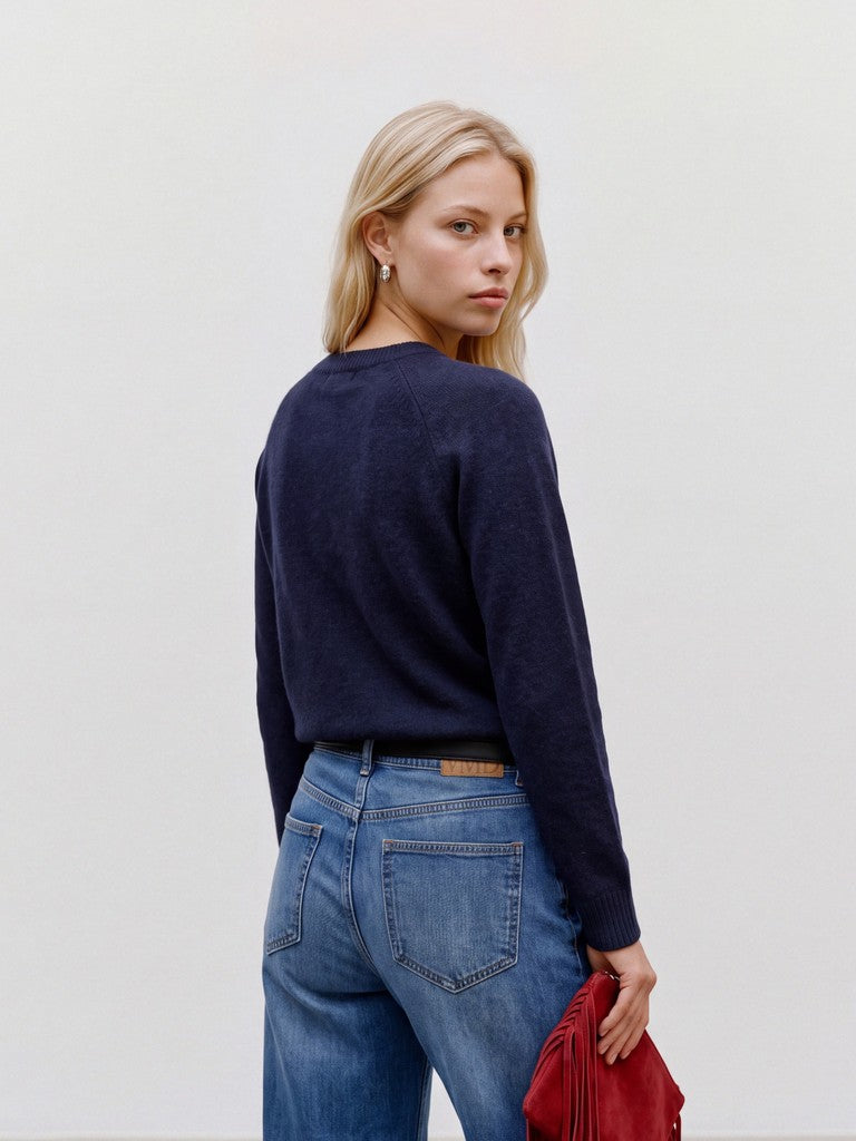 VMDOFFY LS O-NECK BLOUSE GA NO