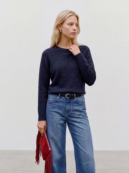 VMDOFFY LS O-NECK BLOUSE GA NO