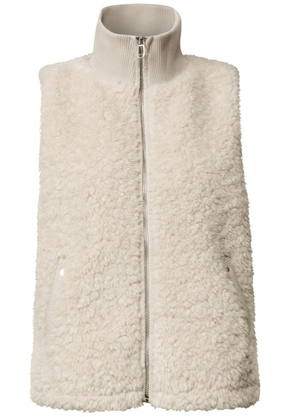 LTD QR Curly  Fake Fur Vest w.
