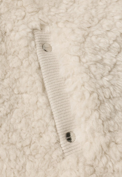 LTD QR Curly  Fake Fur Vest w.