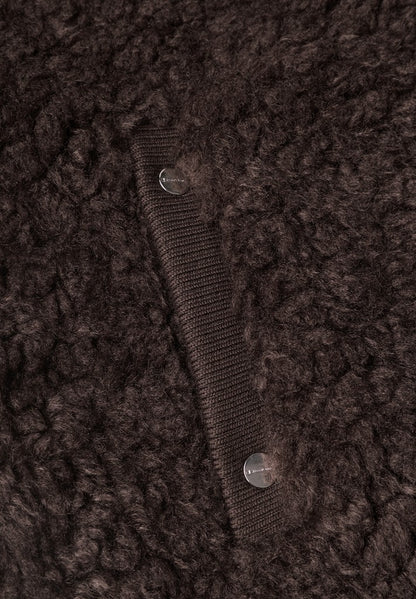 LTD QR Curly  Fake Fur Vest w.