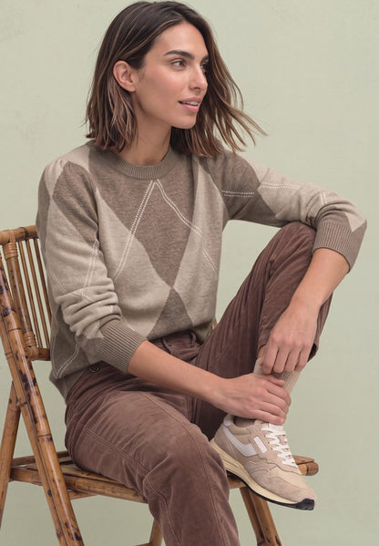 LTD QR_cosy sweater intarsia