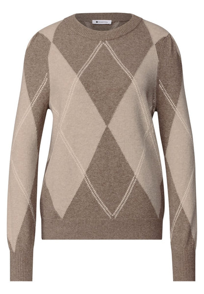 LTD QR_cosy sweater intarsia
