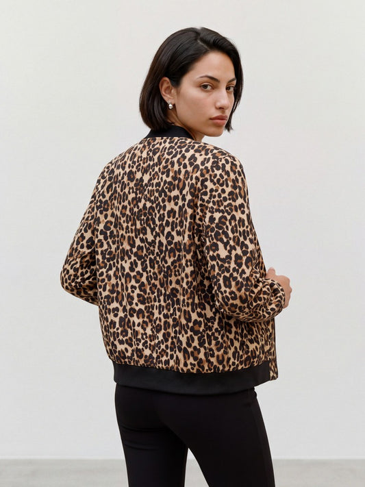 VMCOCO L/S BOMBER AOP WVN NOOS