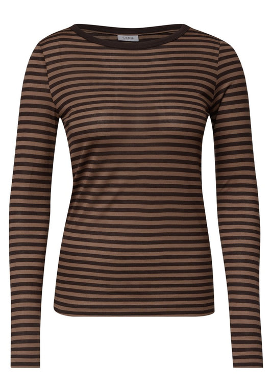 TOS Striped Layering Shirt