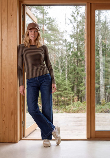 TOS Striped Layering Shirt
