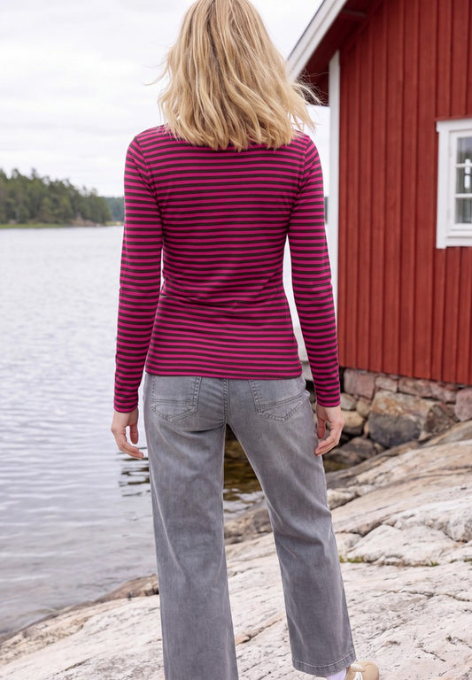 TOS Striped Layering Shirt