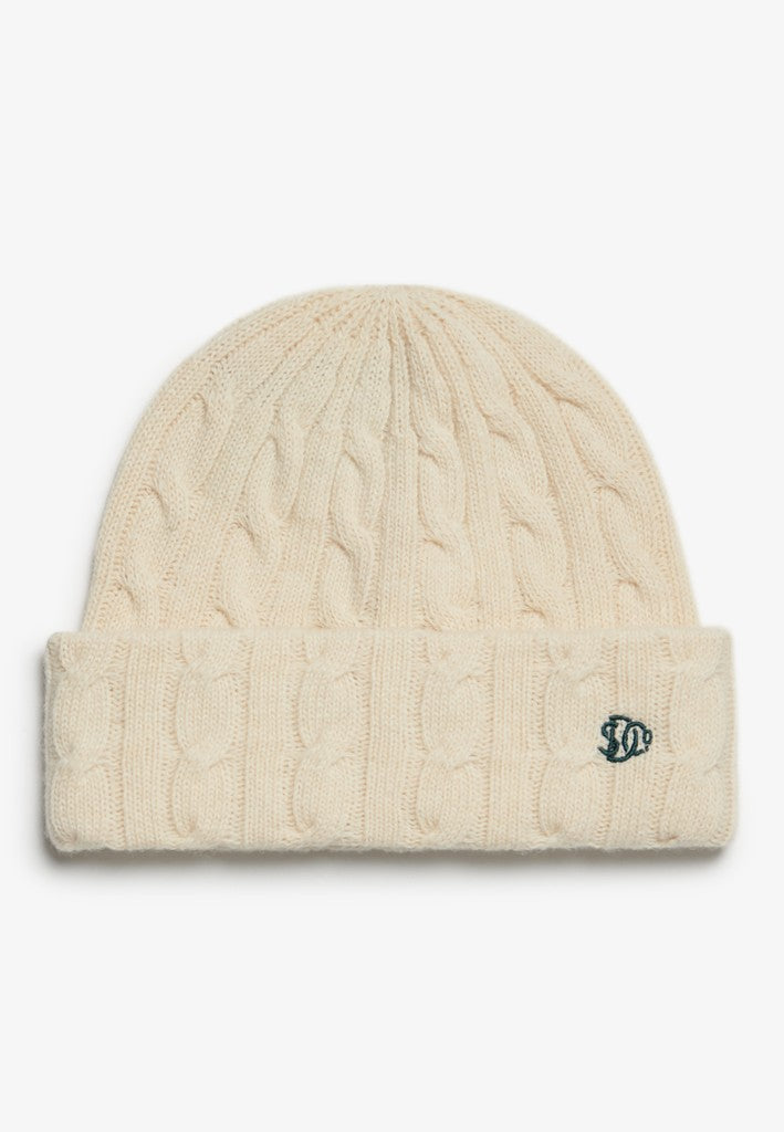 PREMIUM CABLE KNIT BEANIE HAT