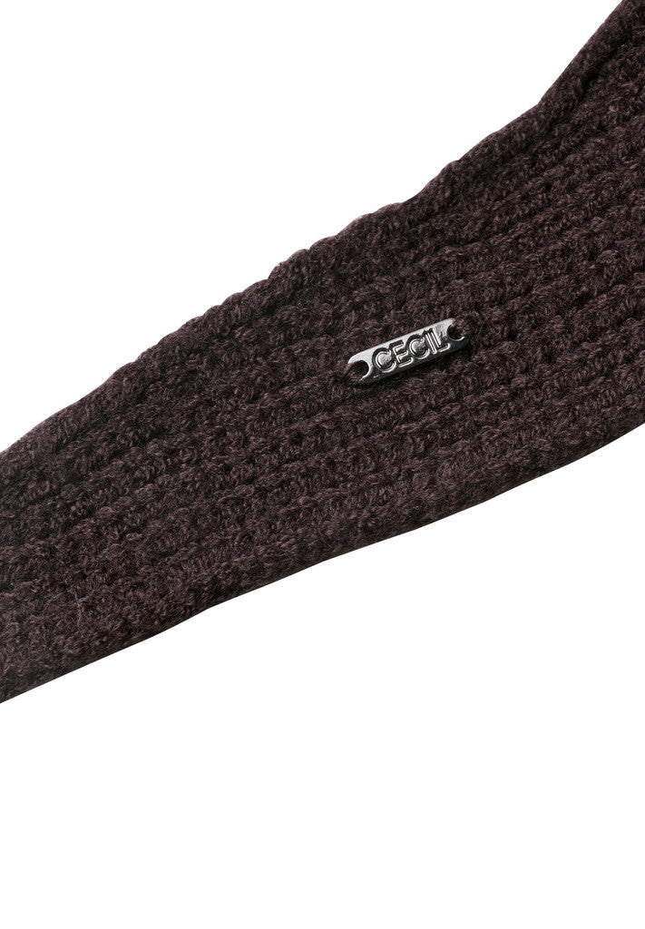 TOS Small Solid Knit Scarf