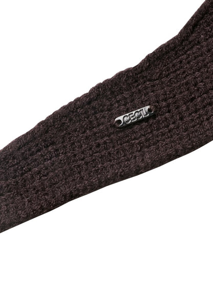 TOS Small Solid Knit Scarf
