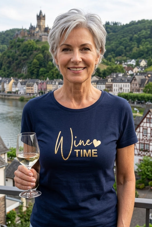 WINETIME Print puffy gold MFM02